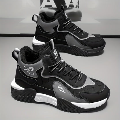 Men's Casual Sports Shoes Snow Boots with Lining Comfortable