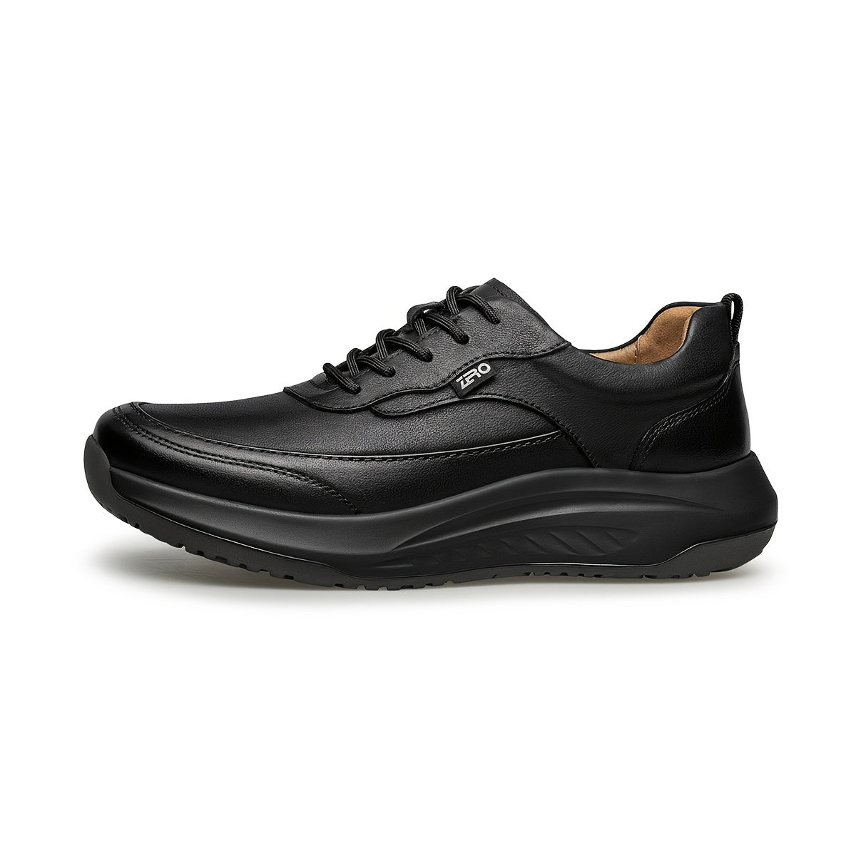 Men's Casual Leather Shoes Lightweight Shock-Absorbing Spring/Fall