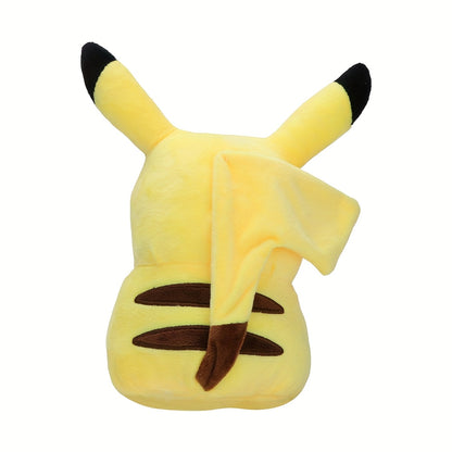 8-inch Smiling Pikachu Plush Toy, Ultra-Soft Short Velvet Doll Anime Merchandise Birthday Gift Decoration