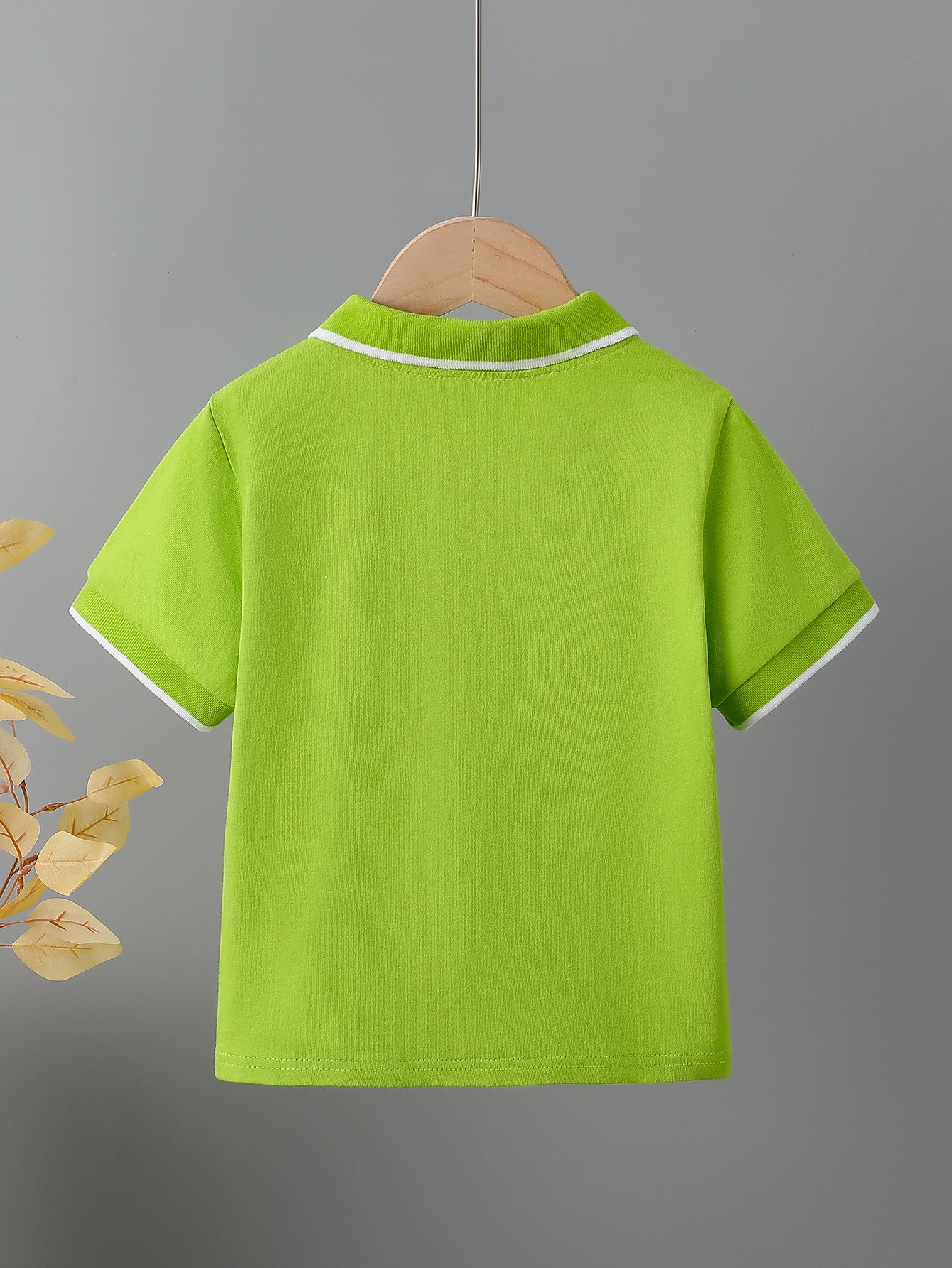 Kids' Cotton Polo Shirt Summer Casual Short Sleeve Top