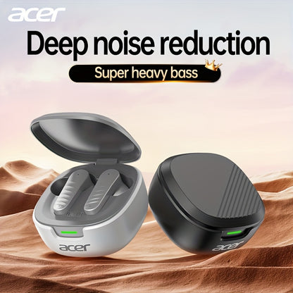 30h Wireless Earbuds Acer OHR503 Mini Sport Wireless Earbuds | Wireless Stereo, Long 30h Standby, Noise-Canceling, Comfortable Wear | Universal Fit, Latest Model, Touch Control