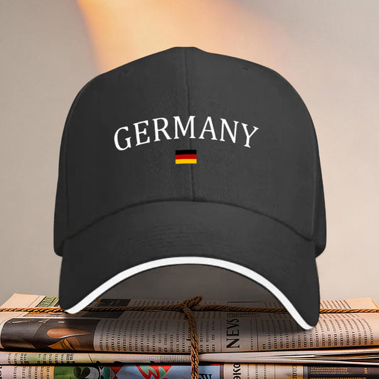 Adjustable German Flag Baseball Cap Lightweight Casual Hat - ayq