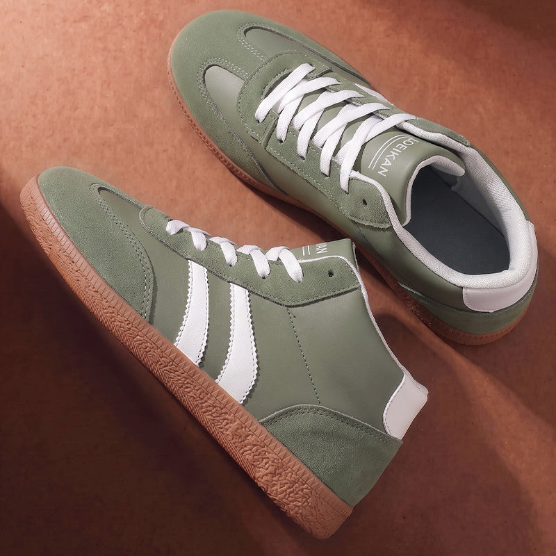 Men's Vintage Style Casual Lace-Up Shoes for All Seasons
