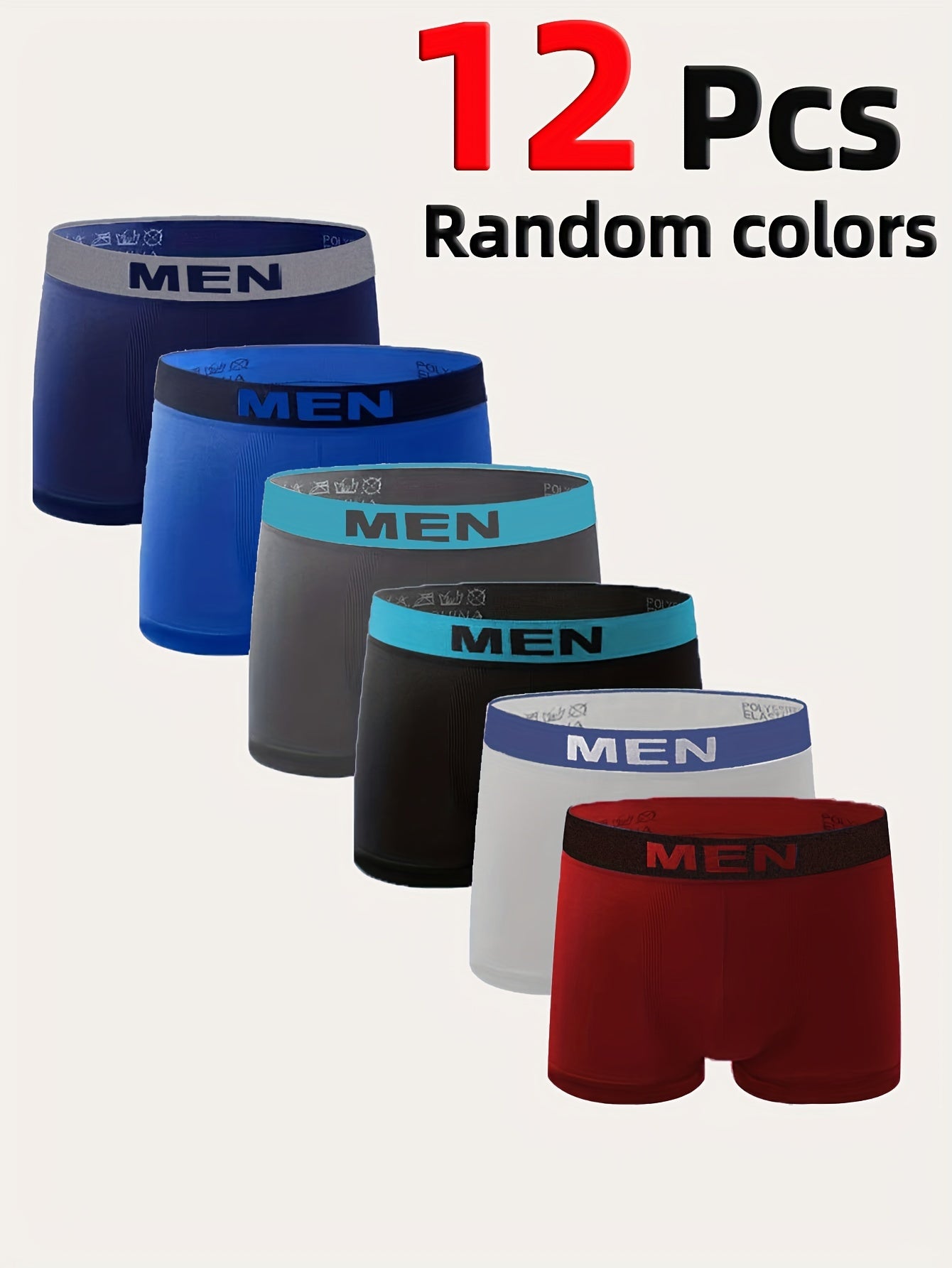 Men's Breathable Quick-Dry Boxer Underwear with Stretch