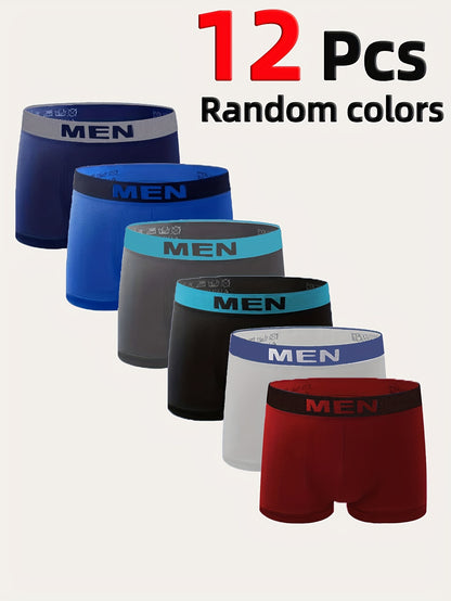 Men's Breathable Quick-Dry Boxer Underwear with Stretch