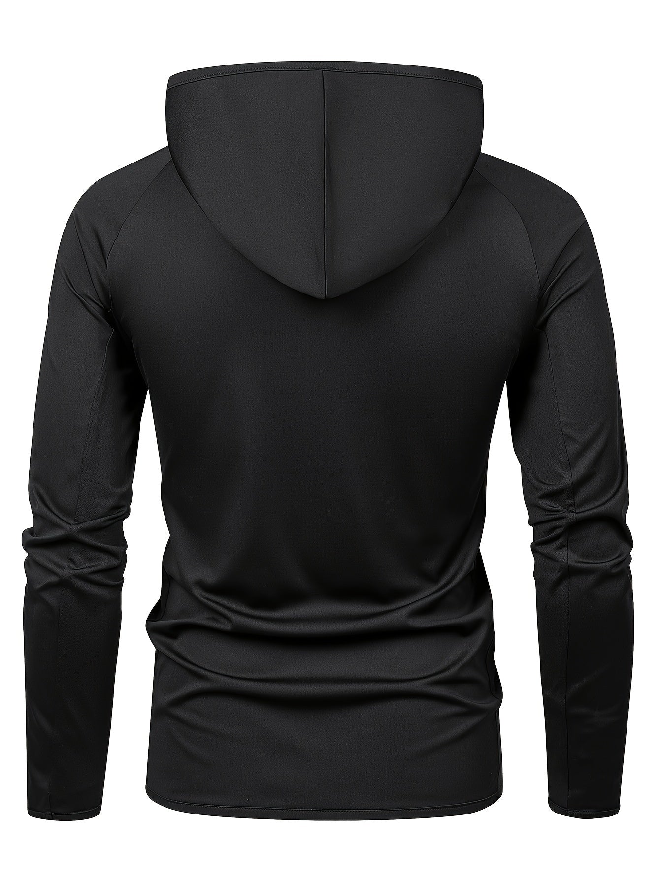 Men's Casual Hooded Sport Jacket for Spring and Fall
