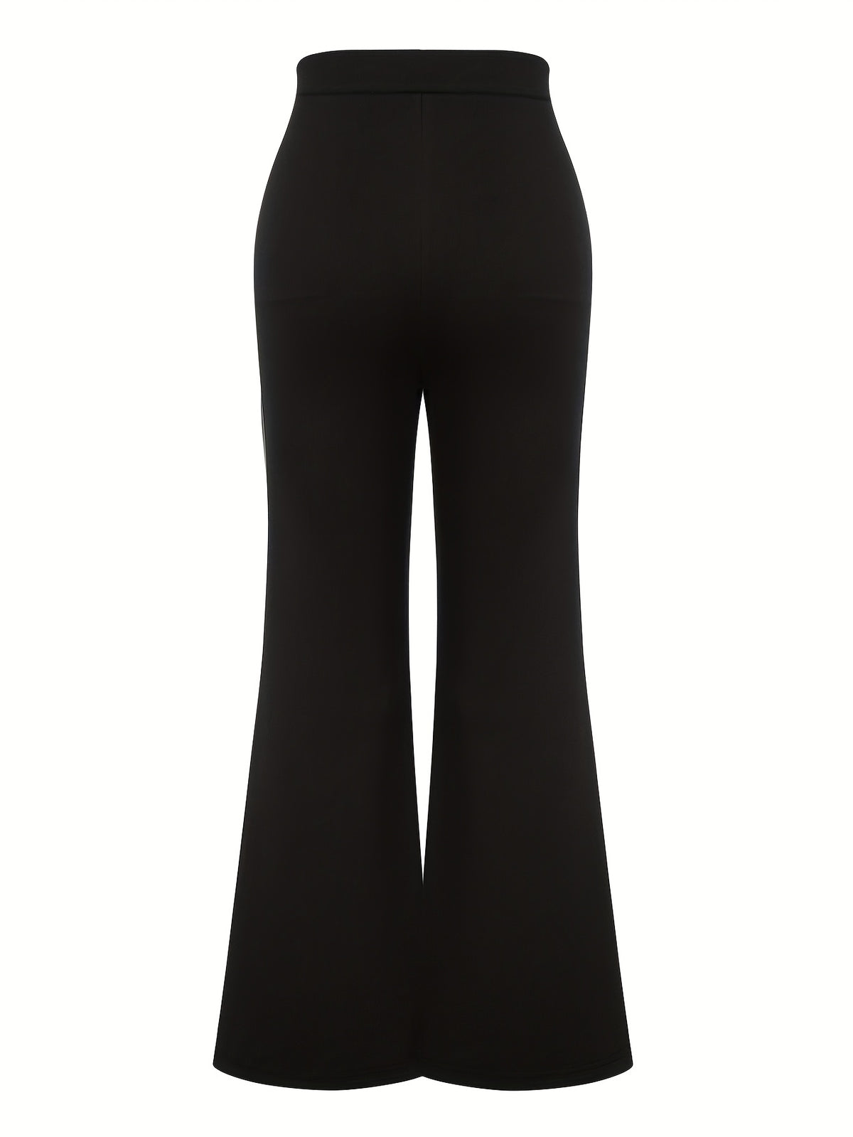 Women's Wide-Leg Belted Trousers - Casual Comfortable Pants