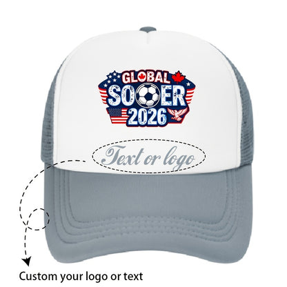 Custom FIFA 2026 Baseball Cap with Adjustable Buckle - Unisex Sports H