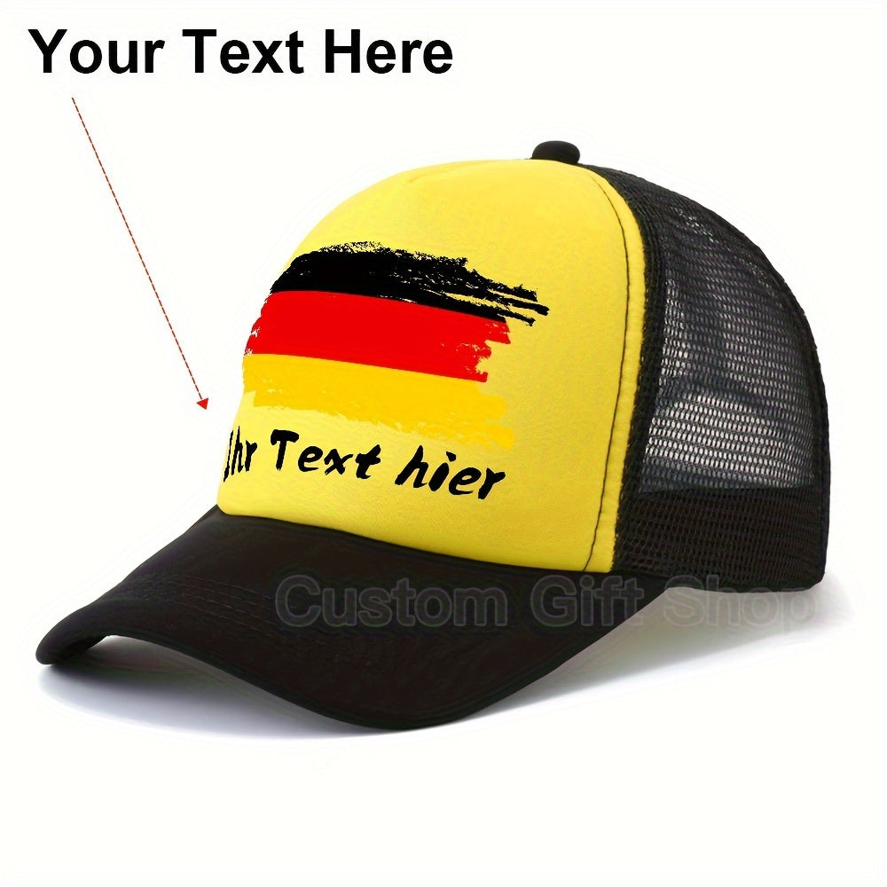 Lightweight Unisex German Element Polyester Baseball Cap