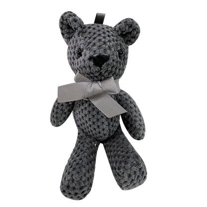 15cm/5.9inch 15cm Bear Stuffed Plush Toys Baby Cute Dress Key Pendant Pendant Dolls Gifts Birthday Wedding Party Decor 1pc