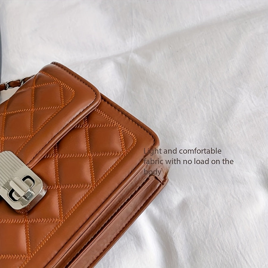 A Blessing for Commuters! The Spacious Design Can Fit Your Phone, Lipstick, Keys, And Cardholder All at Once! Perfectly Complements Both Coats And Dresses for a Complete Stylish Look!