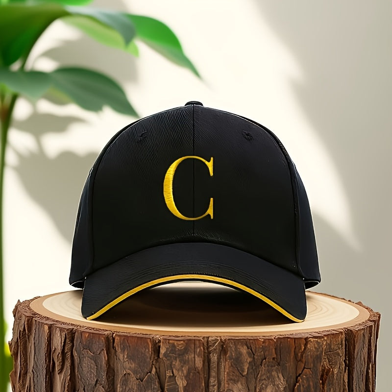 Unisex Adjustable Breathable Baseball Cap with Embroidery