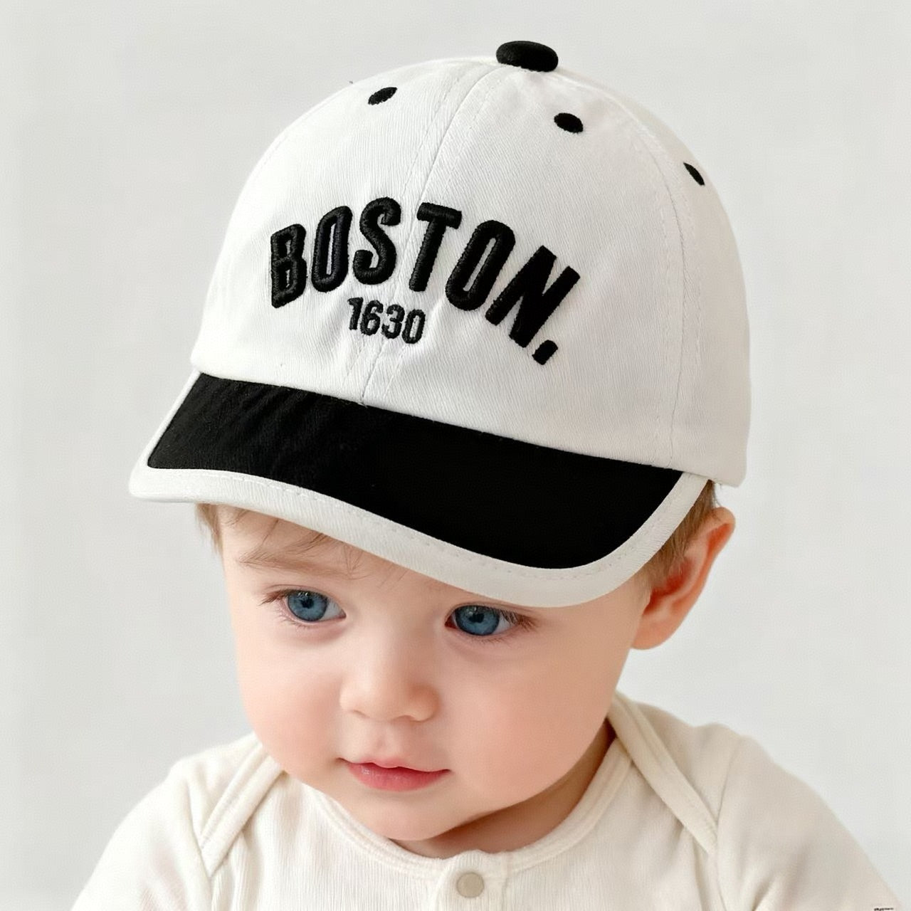 Infant Baseball Cap with Duckbill Design Sun Protection 0-3 Years