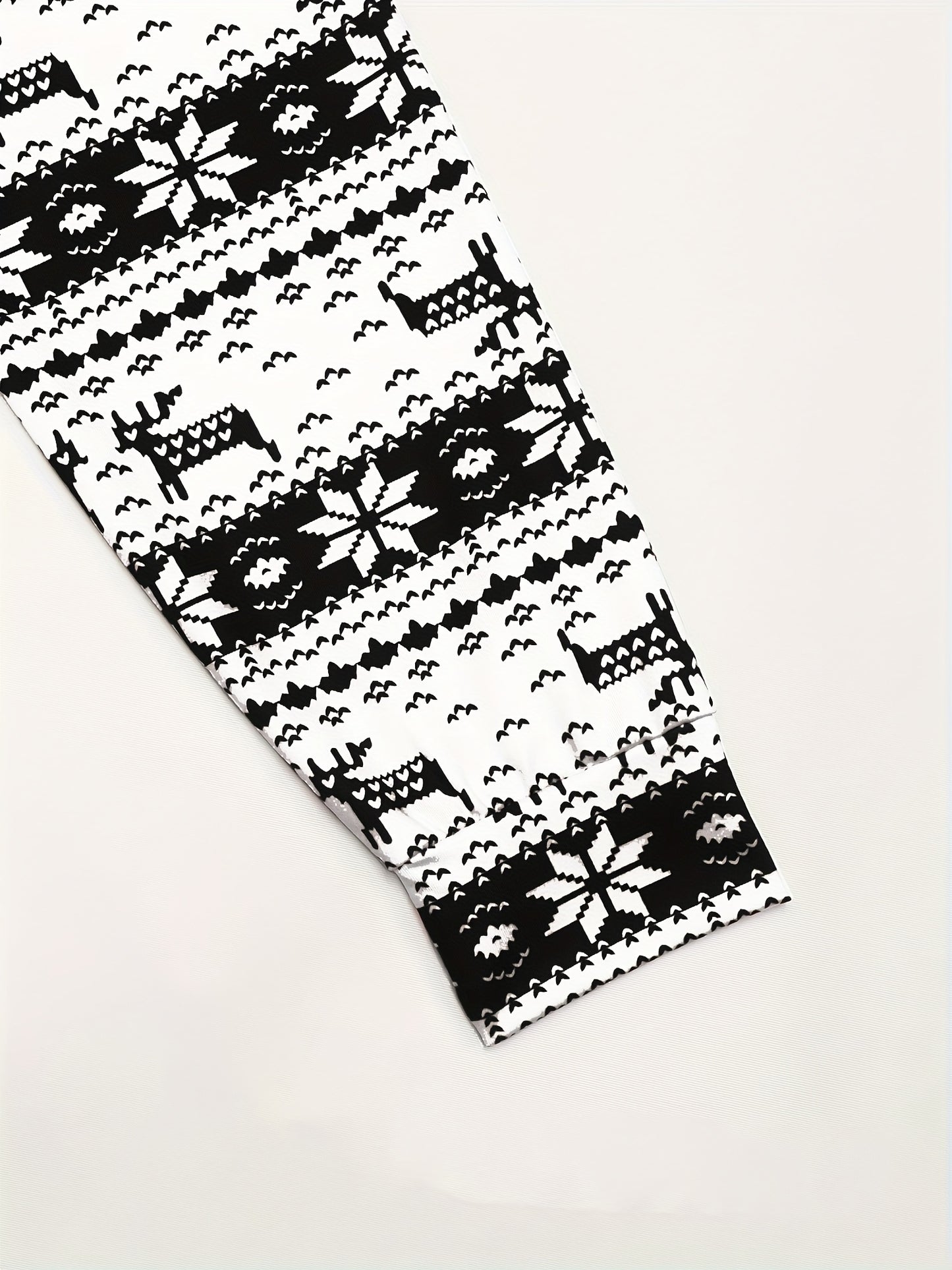 Women'S Christmas Deer & Snowflake Print Hooded Sweater Dress - Long Sleeve Winter Warmth, Red & Holiday Party Outfit with Pompom Sleeves