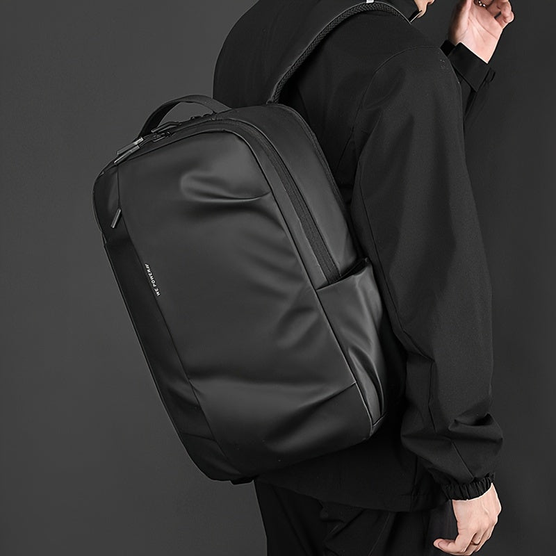 Tic-Tac-Toe Men'S Lightweight Large Capacity Backpack - Casual Minimalist Design with Multiple Compartments, Durable Fabric for Outdoor Travel, Commuting  Work, Travel Backpack, Commuting Bag, Modern Backpack, Sturdy Constru