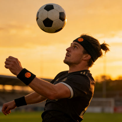 3pcs Breathable Headband and Wristband Set for Sports