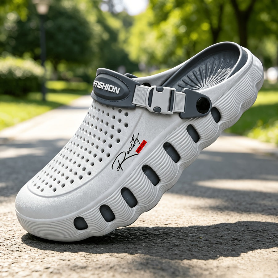 Unisex Ventilated EVA Garden Clogs with Adjustable Strap