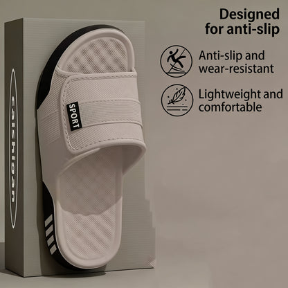 Men's Sporty EVA Cloud Slides with 3cm Non-Slip Sole