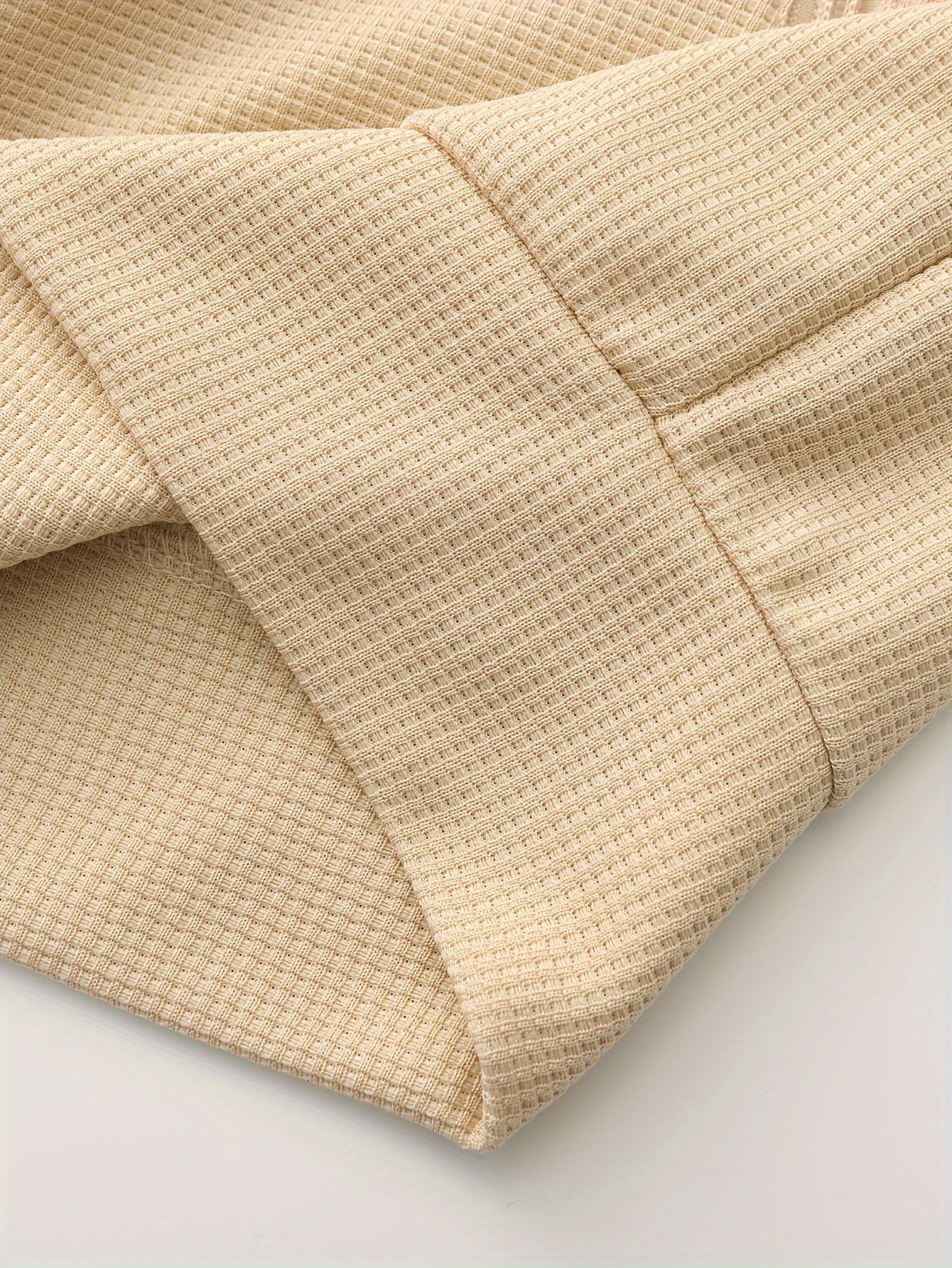 1pc Men'S Casual Polyester Zip-Up Jacket with Lapel Collar, Solid Color, Slight Stretch, Woven Fabric, Regular Fit, No Lining - Spring/Fall Outerwear