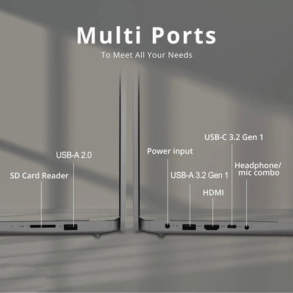 Lenovo 2024 Ideapad 1 Gen 7 Laptop, 15.6" FHD Touchscreen, Intel Core I3-1215U, 16GB RAM, 1TB SSD, SD Card Reader, HDMI, Webcam, Wi-Fi 6, Windows 11 Home, Grey