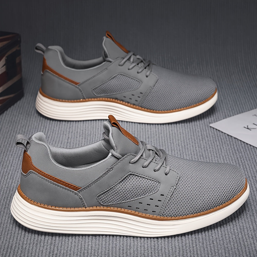Men's Casual Lightweight Mesh Sneakers Breathable Business Shoes