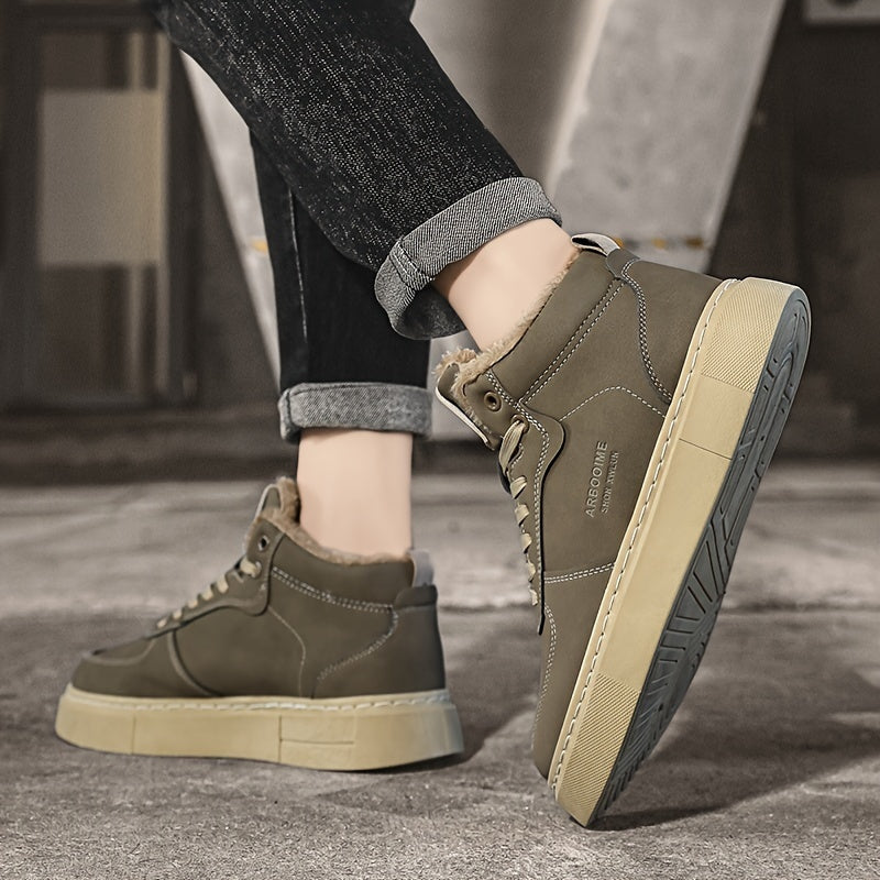 Men's Winter Casual Shoes - Comfortable & Stylish for Daily Wear and Outdoor Adventures
