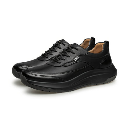 Men's Casual Leather Shoes Lightweight Shock-Absorbing Spring/Fall