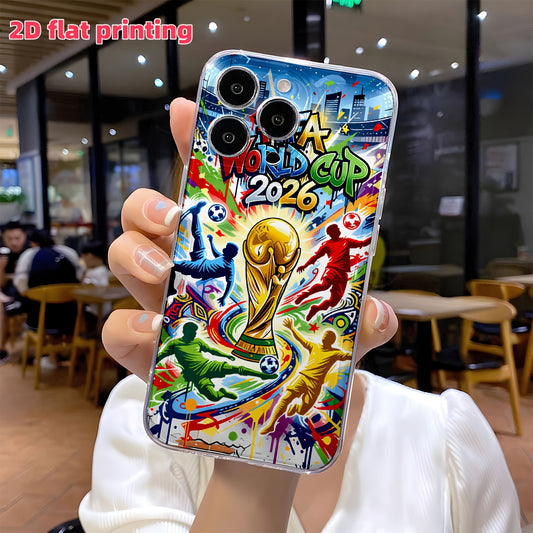 FIFA 2026 World Cup TPU Phone Case for iPhone – Sports Design
