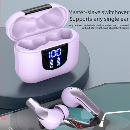 Wireless Headphones, Wireless 5.3 Earbuds, 13mm Speaker, 30H Playtime, Type-C Fast Charging Box, Stereo Wireless In-Ear Headset, Suitable for iPhone and Android In-Ear Headsets, Gaming Business Sports Headphone Mic