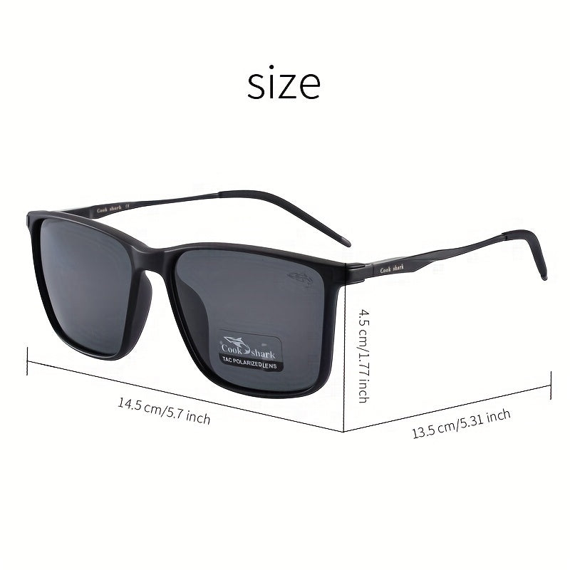 Cookshark Polarized Men’s Outdoor Driving Sunglasses Large Frame
