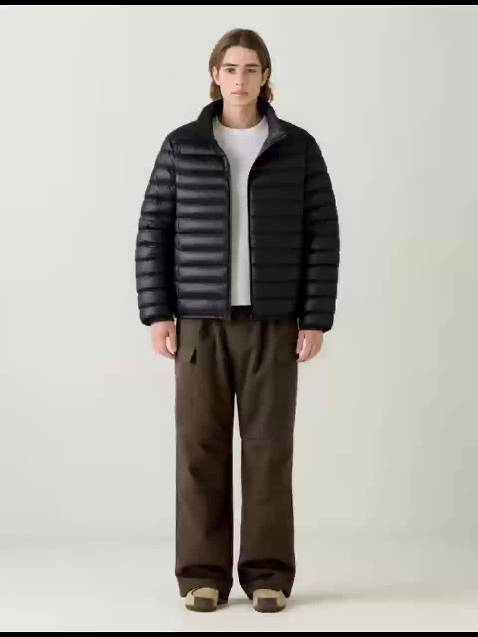 Men's Lightweight Jacket, Fashionable and Warm for Autumn and Winter, Perfect for Casual Outings