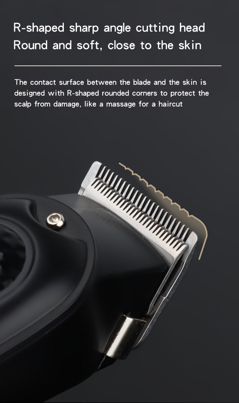 HIENA Professional Hair Clippers for Men and Women with LCD Display, USB Rechargeable, ≤36V Operating Voltage, 18650 Series Lithium Battery, Efficient and Precise Haircutting for Salon and Home Use - ayq