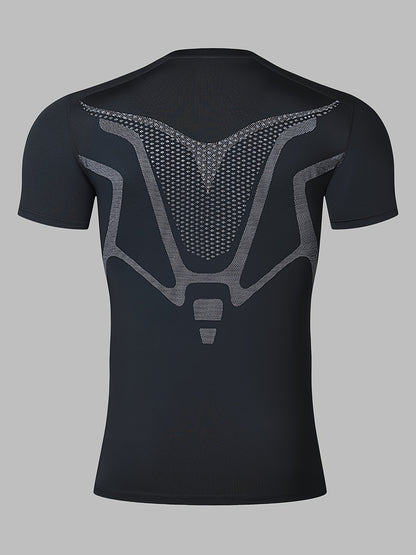 Men's Thin Quick-Dry Fitness Clothing for Night and Morning Basketball Sports Training - ayq