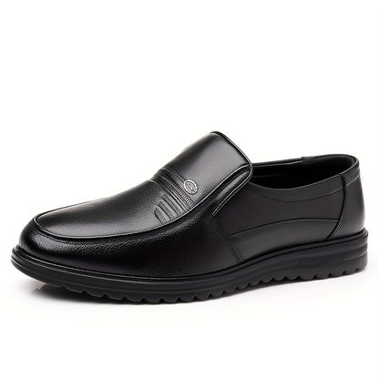Men's Large Size Breathable Slip-On Business Casual Shoes