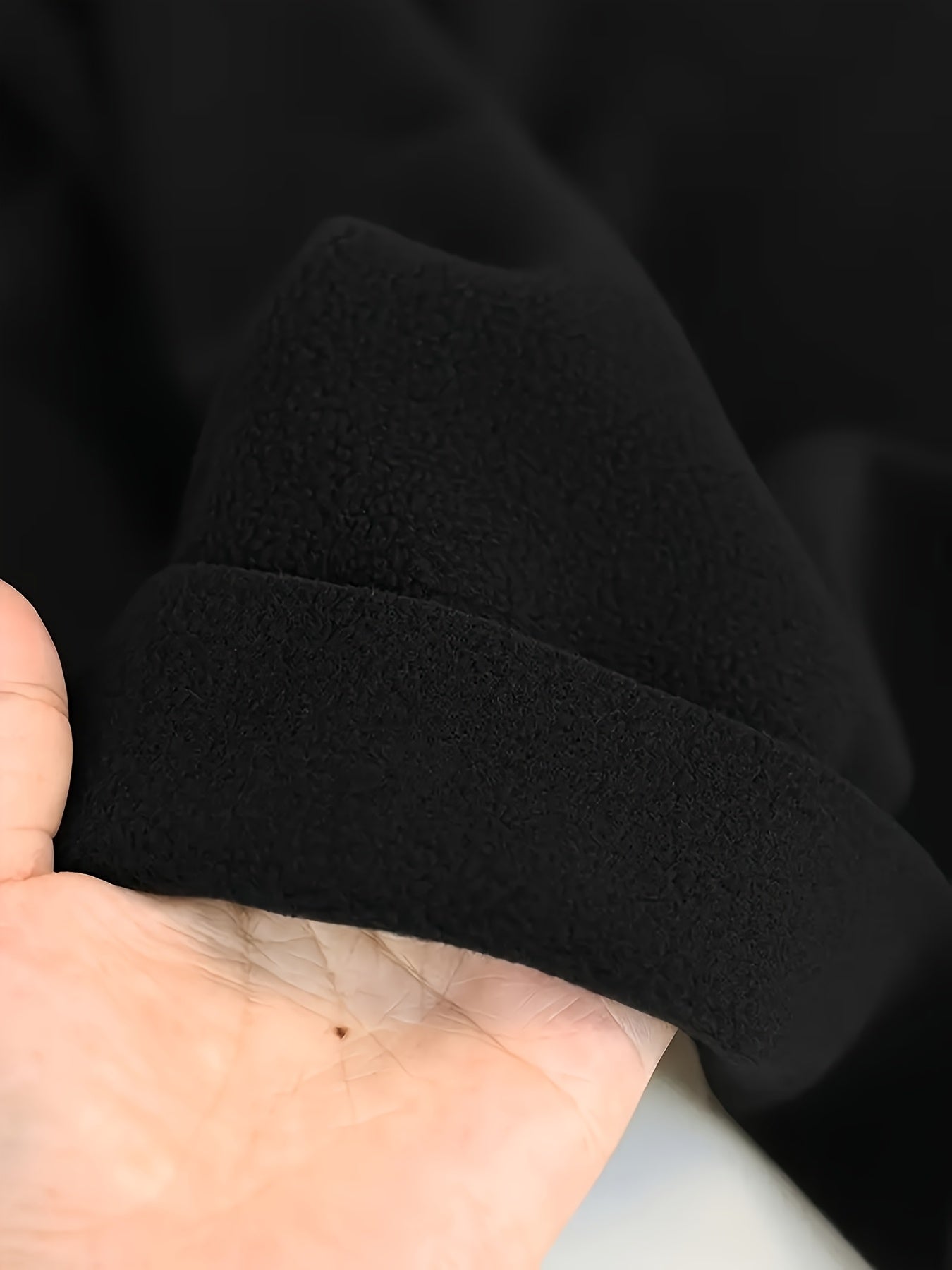 Men's Heavy-Duty Fleece-Like Winter Jacket with Full-Zip Closure & Mountain Logo Embellishment - Stand Collar Long Sleeve H-Shape Silhouette, Brown/White, Machine Washable Cold Weather Skiing & Outdoor Coat (No Belt)