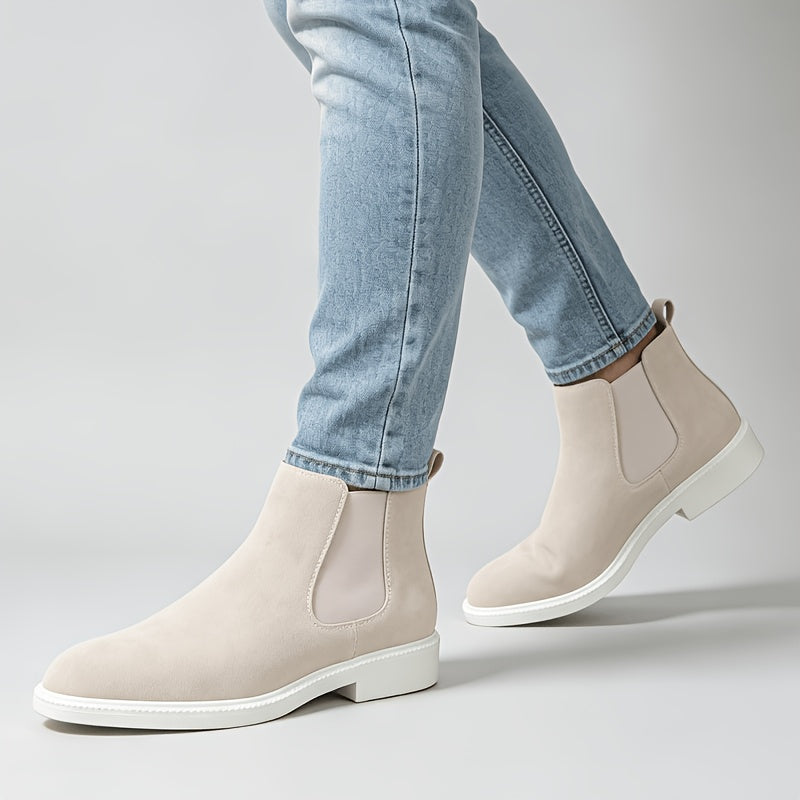 Men's Casual Chukka Boots High Top Non-Slip Rubber Sole