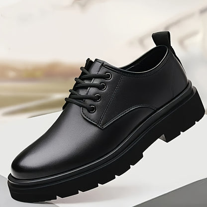 Men's Lightweight Business Casual Shoes with Thick Rubber Sole