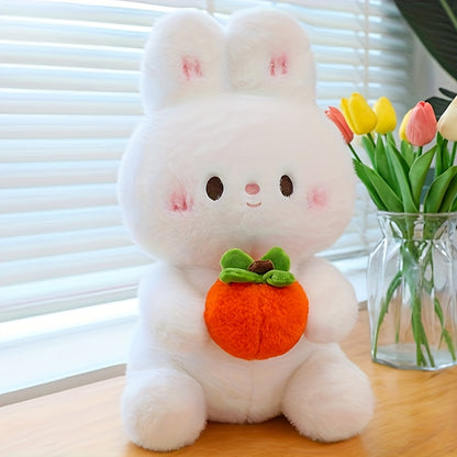 26Cm/10.24In Cute Rabbit Plush Toy Doll Figurine Little White Rabbit Plushie Birthday Gift Decorative Ornament