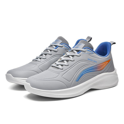 Men's Low-Top Lightweight Running Shoes with Cushioned Sole