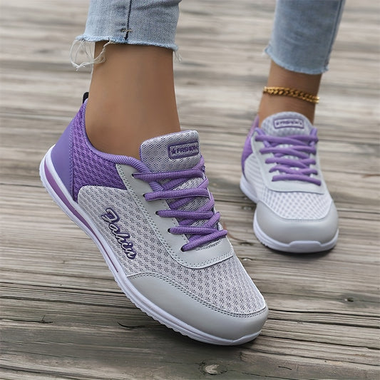Women'S Breathable Lightweight Running Shoes - Black  Pink Checkered Design, Low-Top Lace-Up Sneakers with EVA Sole for Casual, Travel  Light Jogging, All-Season Comfort, Ladies Sneakers, Stylish Sportswear, Cushioned Suppo