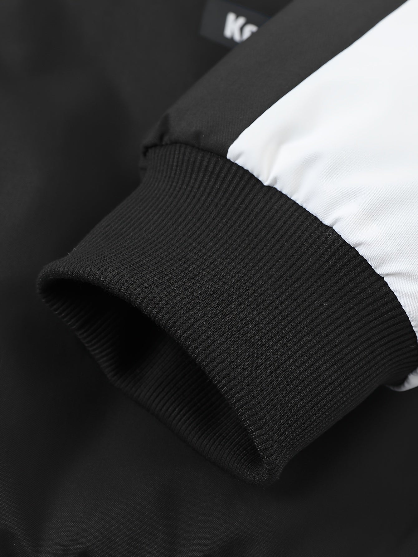 Men'S Casual Motorcycle Jacket, Warm Pilot Fashion Top 6023, 100% Polyester Hooded Collar with Alphabet Pattern, Long Sleeve Regular Fit, Non-Stretch Woven Fabric, Zipper Placket, with Pockets - 280gsm