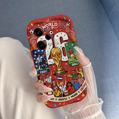 2026 FIFA World Cup TPU Phone Case for Redmi & Xiaomi Models
