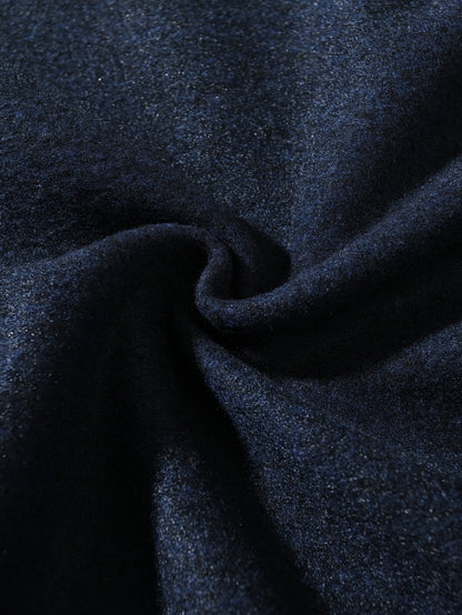 Men's Sporty Full-Zip Stand Collar Sweatshirt - Long Sleeve Casual Pullover with Neon Green Accents, Solid Color Non-Stretch Fabric, Regular Fit for Fall Winter