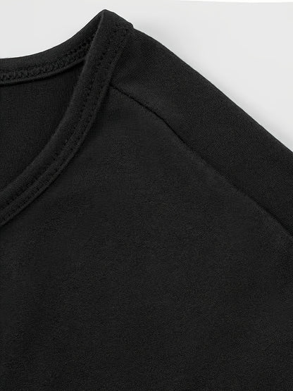 Cen Han Selection Men's Stretch Polyester-Spandex Blend Short Sleeve T-Shirt - Athletic Fit Small V-Neck Casual Top with Chest Logo Print for Summer Workouts  Casual Attire