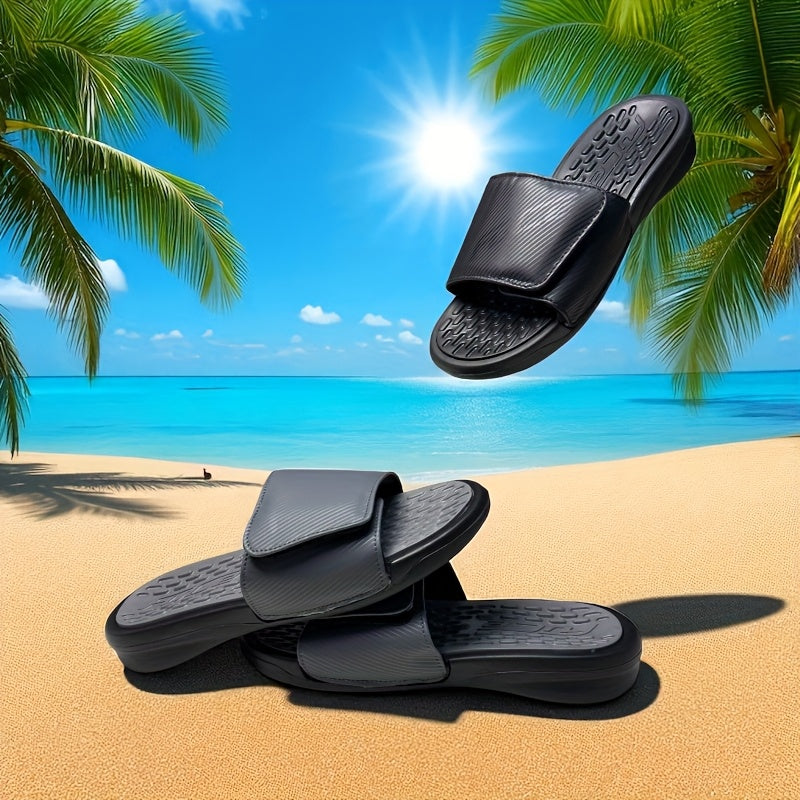 Men's Lightweight EVA Athletic Slippers with Massage Sole