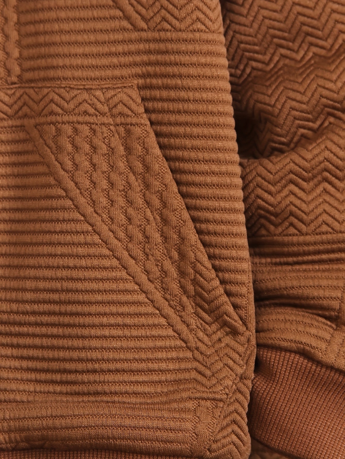 Cozy Fleece Zip-Up Hoodie & Pants Set - Beige Geometric Pattern, Long Sleeve Casual Winter Outfit with Pockets, Elastic Waistband, and Button-Up Front, Perfect for Fall/Winter, Cozy Clothing | Playful Design | Elastic Waistba