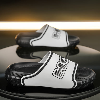 Men's Casual Open-Toe Slippers Durable EVA Outdoor Indoor