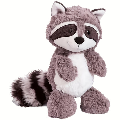 Kawaii Gray Sloth Plush Toy Kawaii Sloth Stuffed Animal Toy Soft Plush Raccoon Doll Great Birthday Gift Home Room Decorations