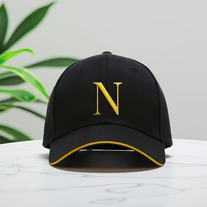 Unisex Adjustable Breathable Baseball Cap with Embroidery