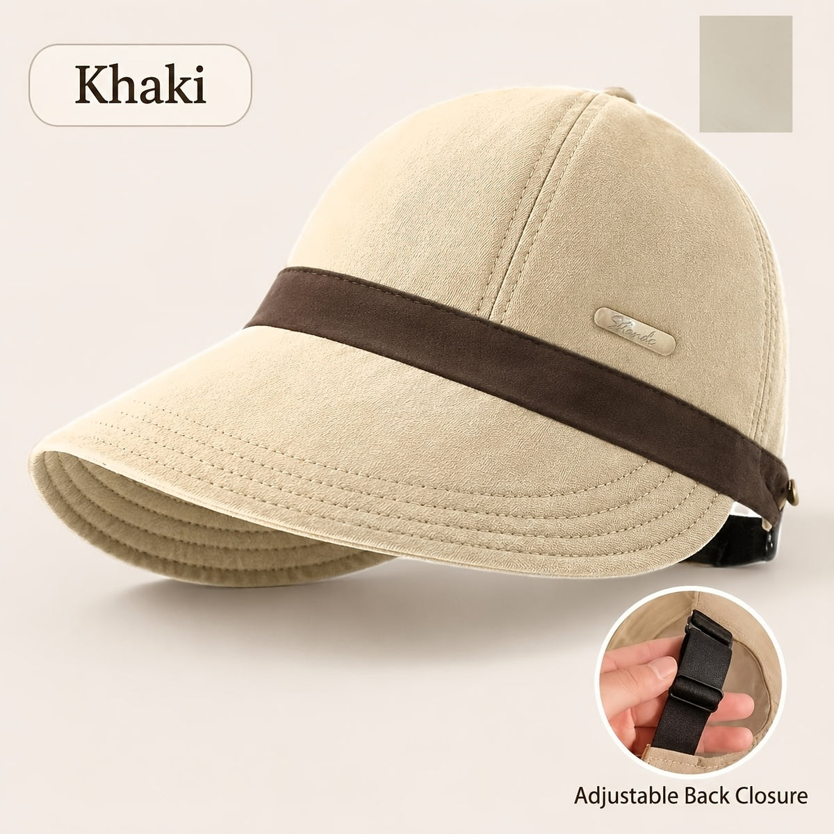 Women's Adjustable Outdoor Sports Cap - Casual Polyester Hat